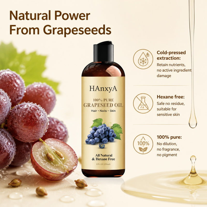 Grape Seed Massage Hair Care Essential Oil