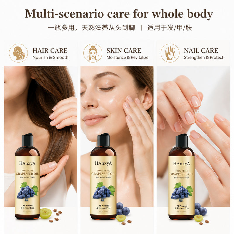 Grape Seed Massage Hair Care Essential Oil