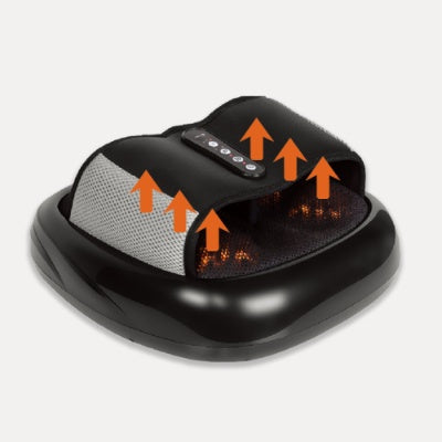 Foot Massager With Heat-Black