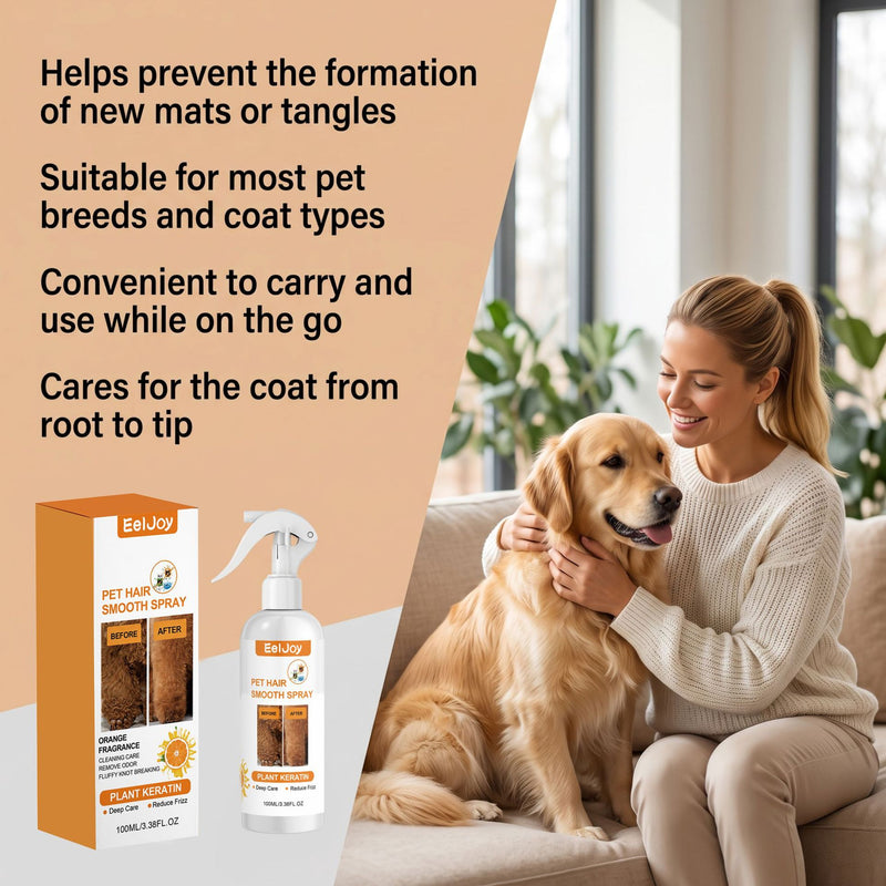 Pet Deodorant Hair Spray Gentle Care Dog Hair Fresh Fragrance Daily Cleaning And Care Products